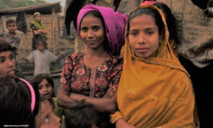 Women and children in refugee camps in Bangladesh are at risk of sex trafficking and sexual exploitation.